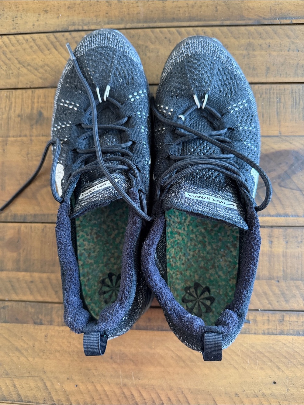 Men’s Nike Vapormax Black Knit Slip-On Sneakers